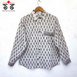 Hand Block-Printed Men's Shirt - NEW!