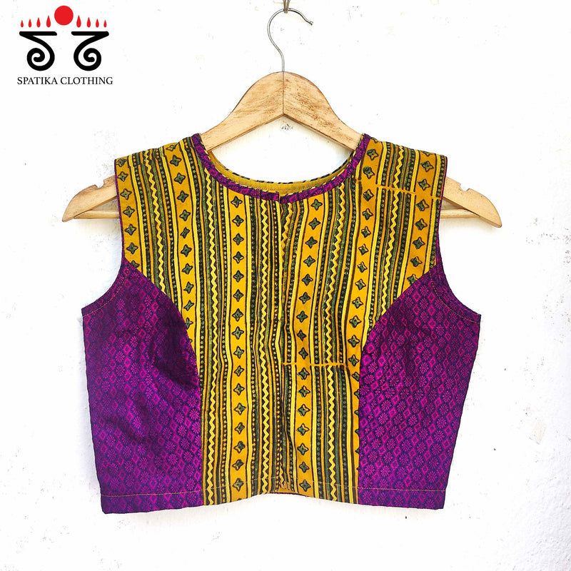 Ajrak Lambani Blouse - Sleeveless!