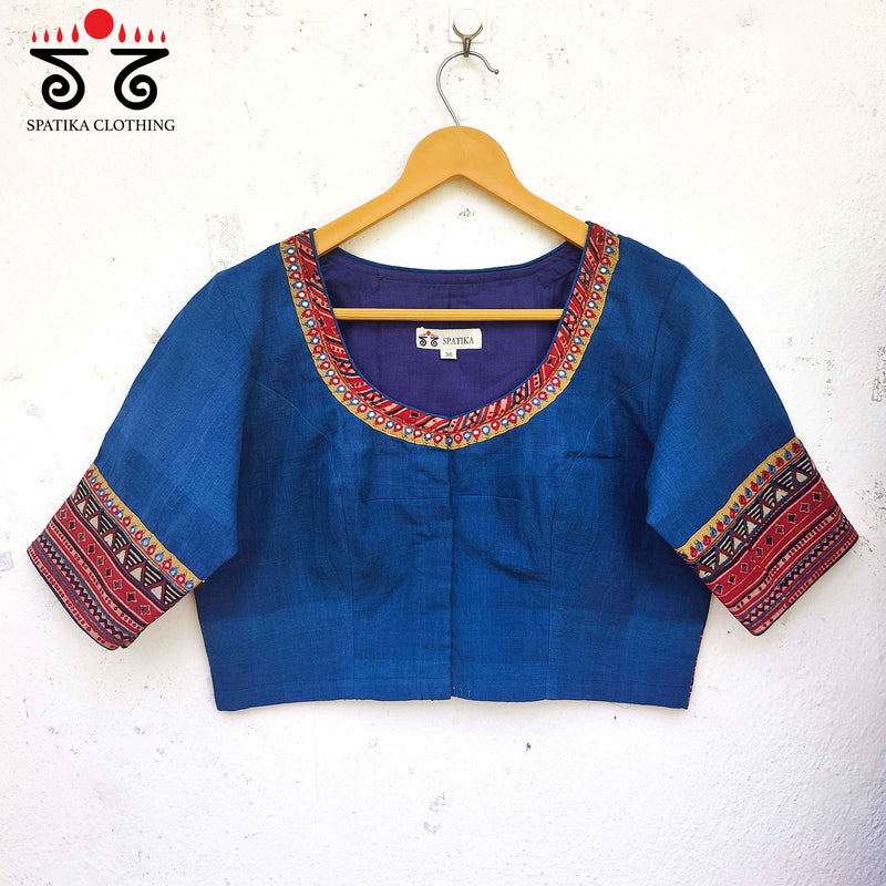 The Pichwai Patchwork Blouse