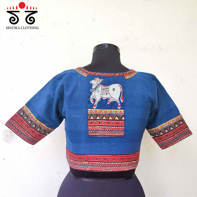 The Pichwai Patchwork Blouse