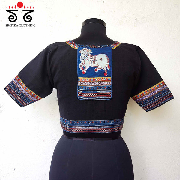 The Pichwai Patchwork Blouse