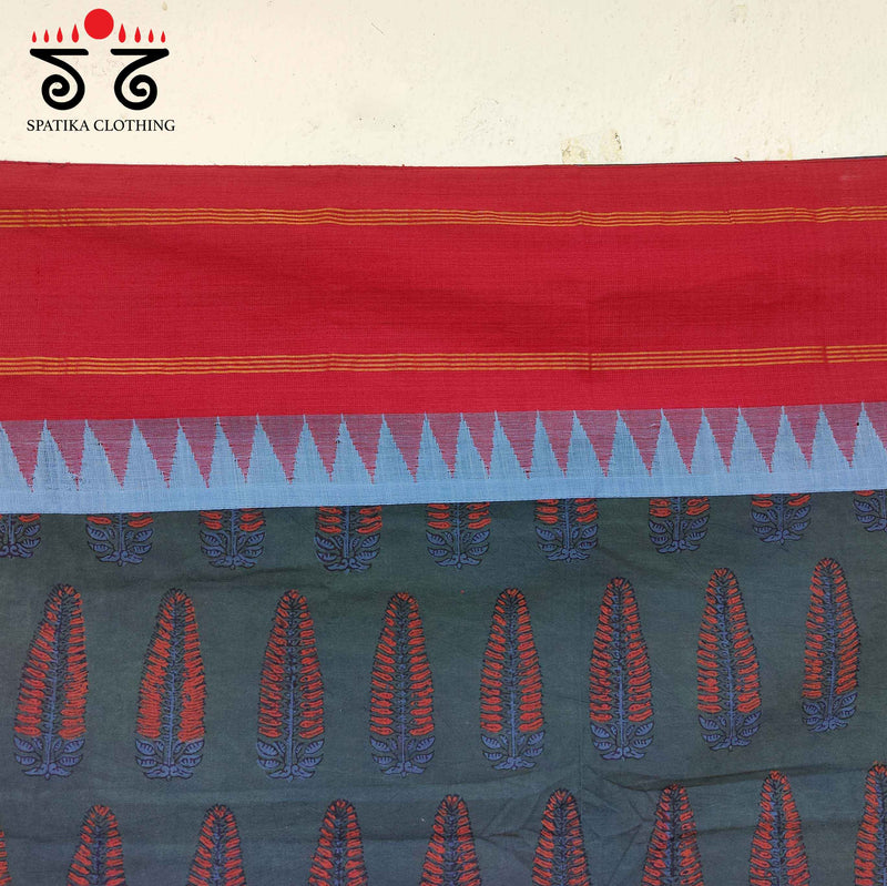 Ponduru Handspun Cotton Saree - Special Blouse