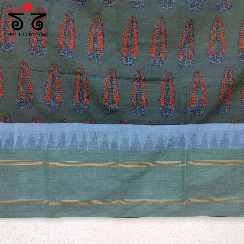 Ponduru Handspun Cotton Saree - Special Blouse