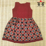 Handcrafted kids frock New!