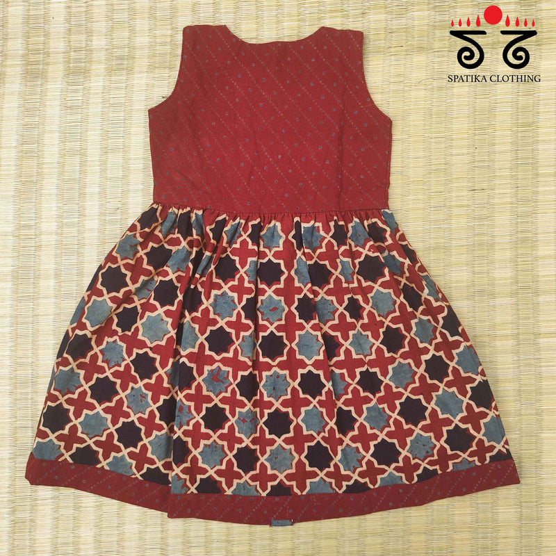 Handcrafted kids frock New!