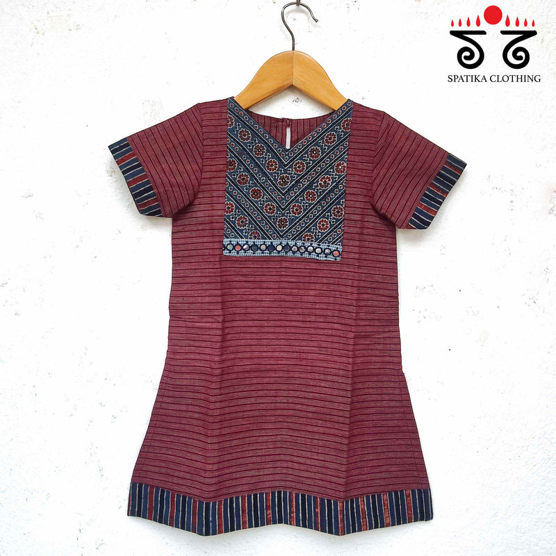 Handcrafted Kurta for Little Girls  New!