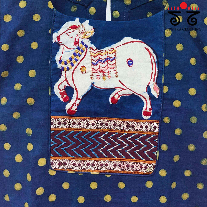 Handcrafted Kurta for Little Girls  New!