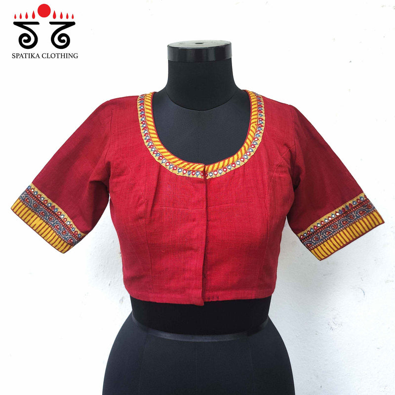 Pichwai Handcrafted Blouse - New!