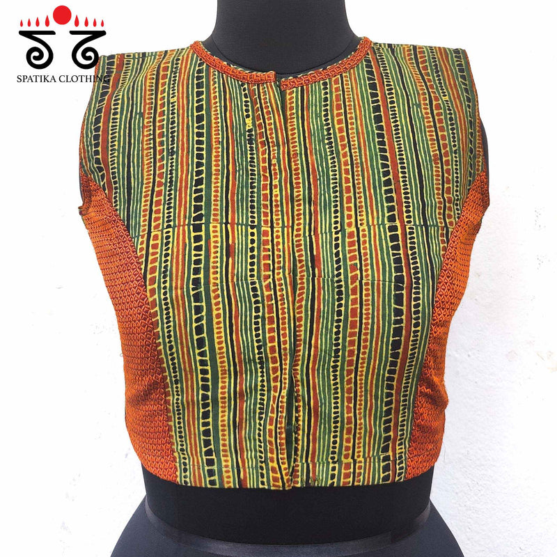 Ajrak Lambani Blouse - Sleeveless!