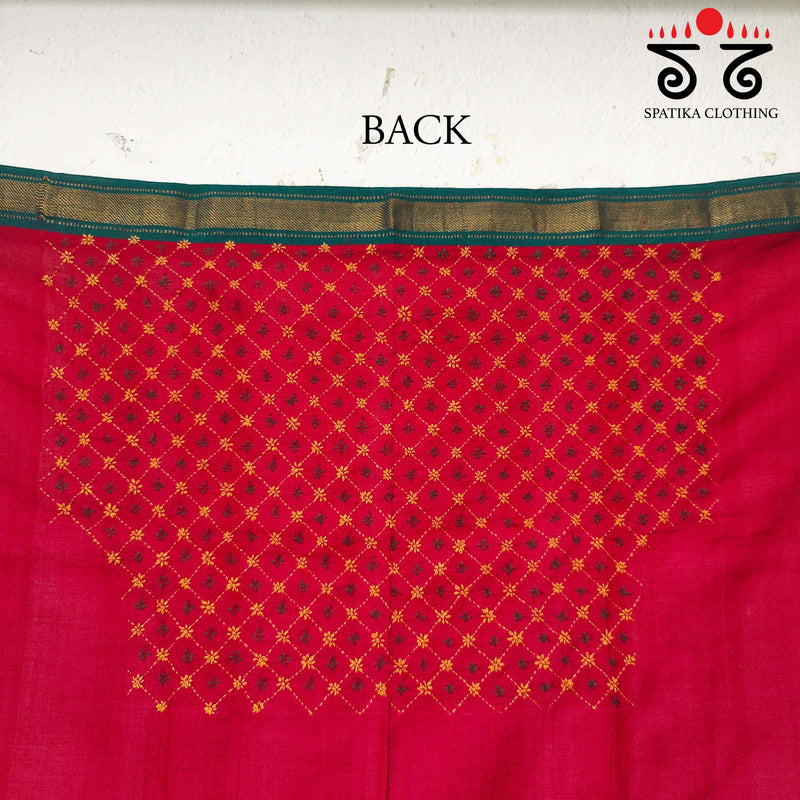 Banjara Hand Embroidered Blouse Fabric