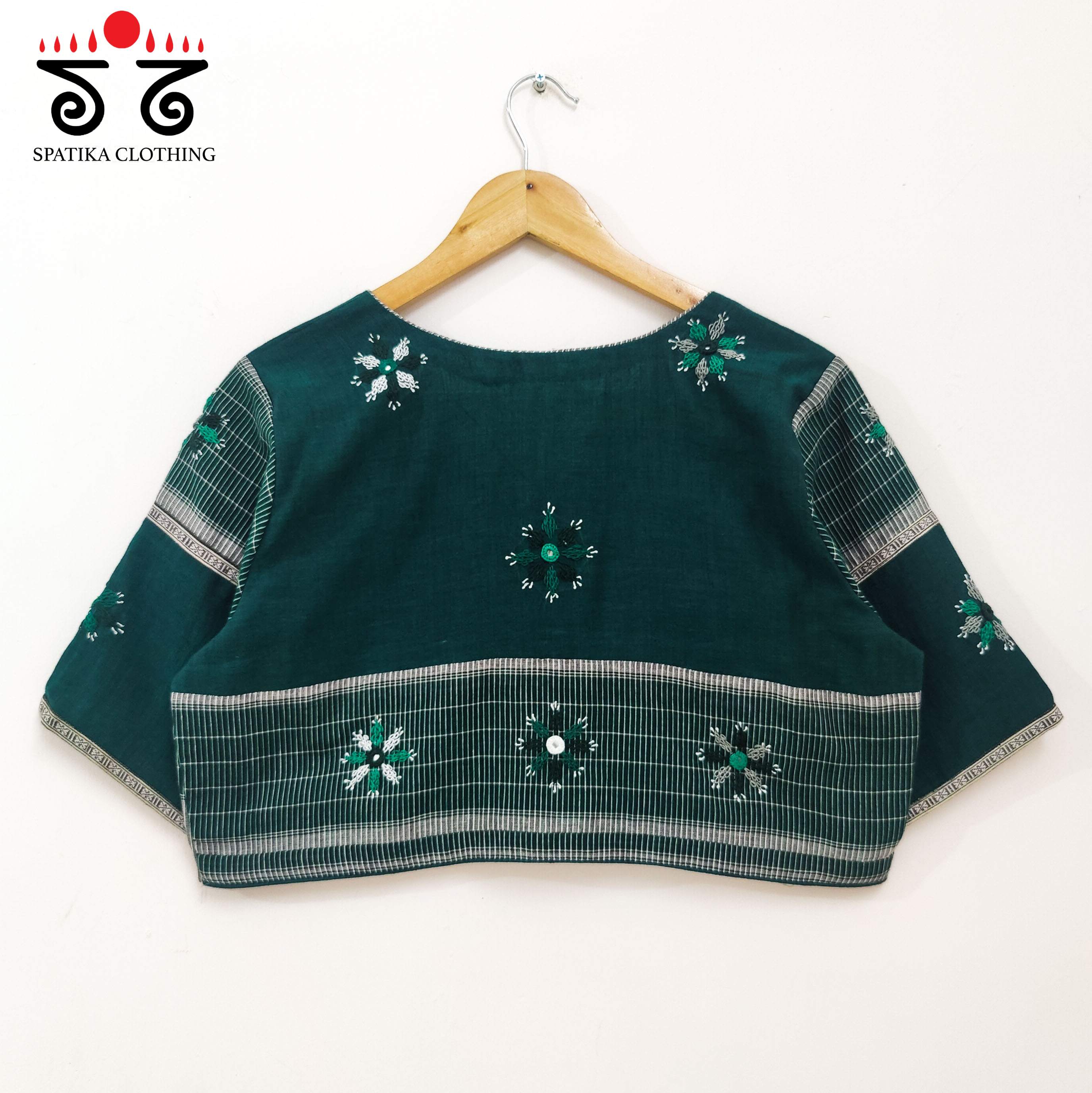 Green Deepa - Handcrafted Blouse