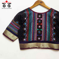 Black Kashi - The Festive Lambani Blouse