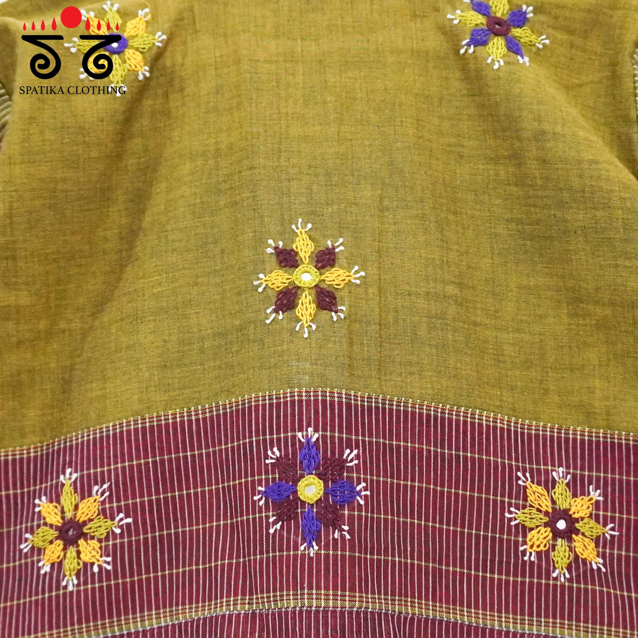 Red Deepa - Handcrafted Blouse