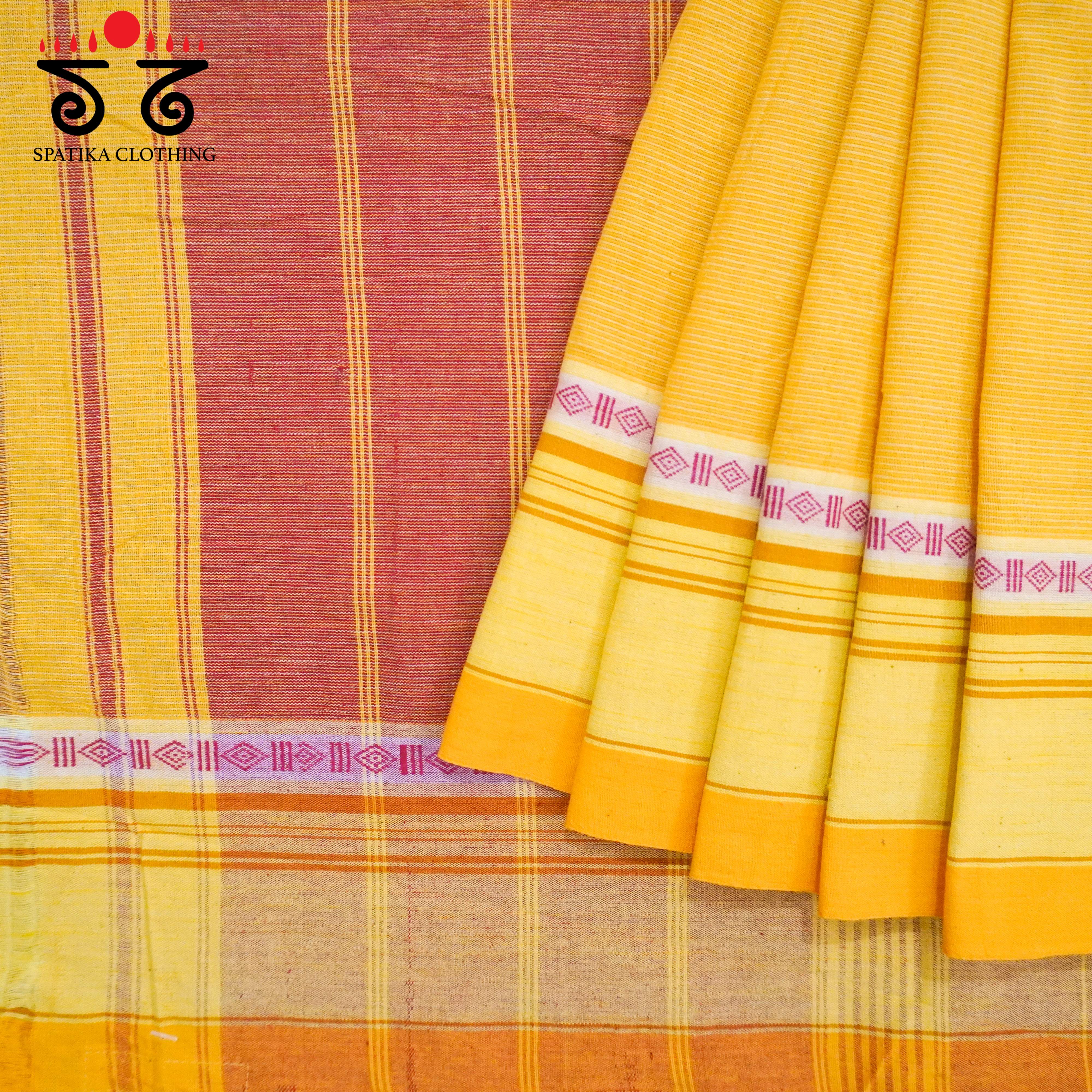 Aane Hejje - Yellow Revival Saree