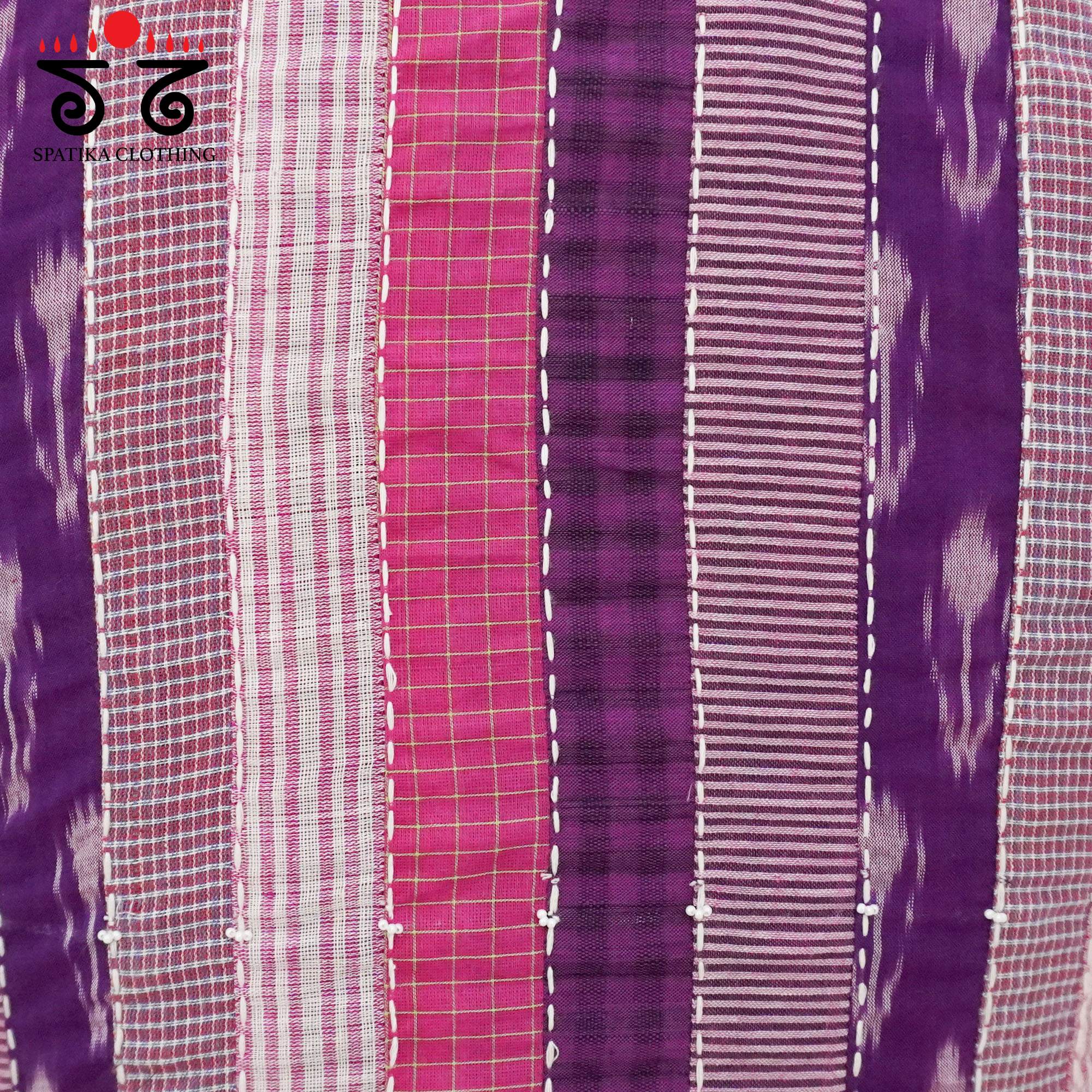 The Monochrome Purple Blouse