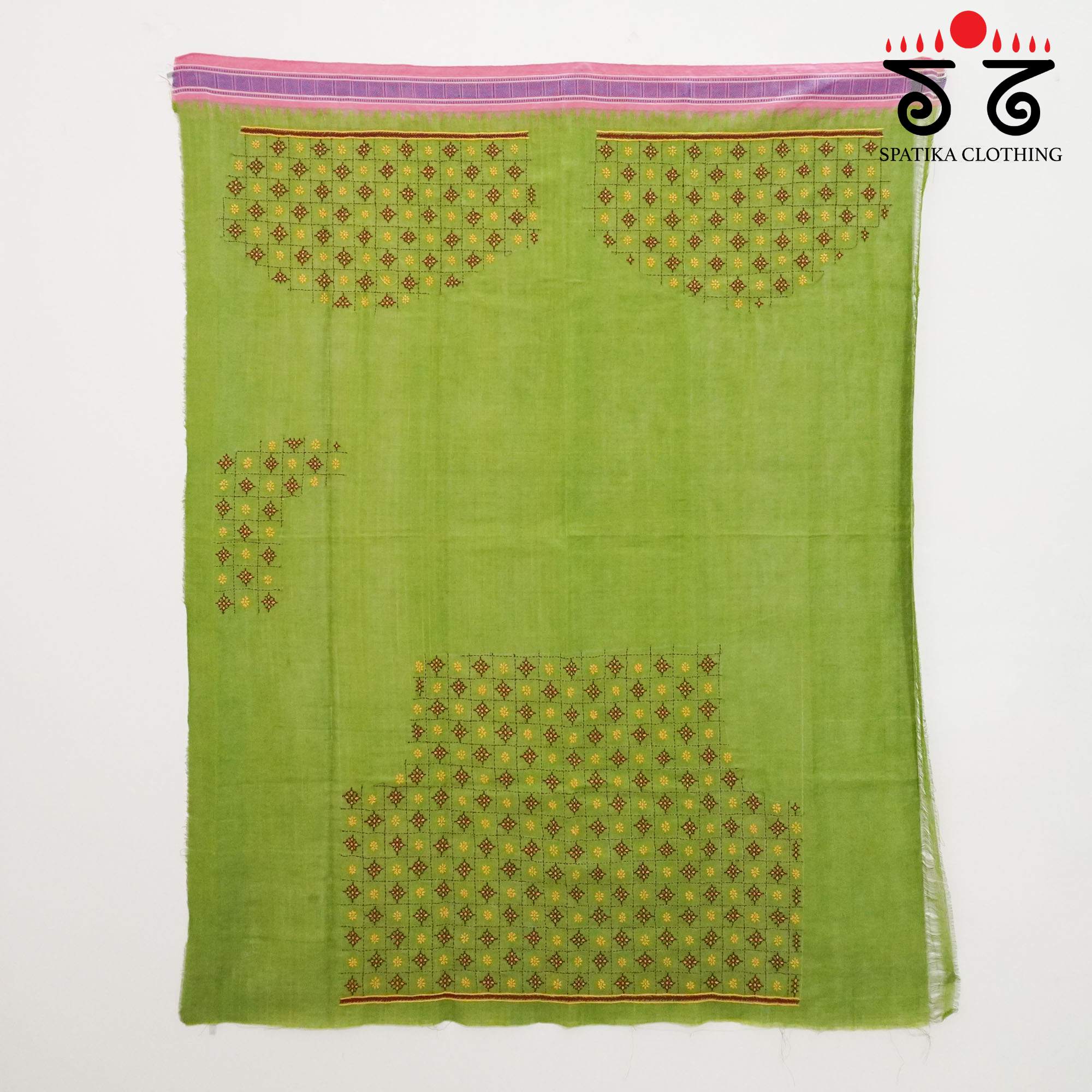 Banjara Hand Embroidered Ponduru Blouse Fabric