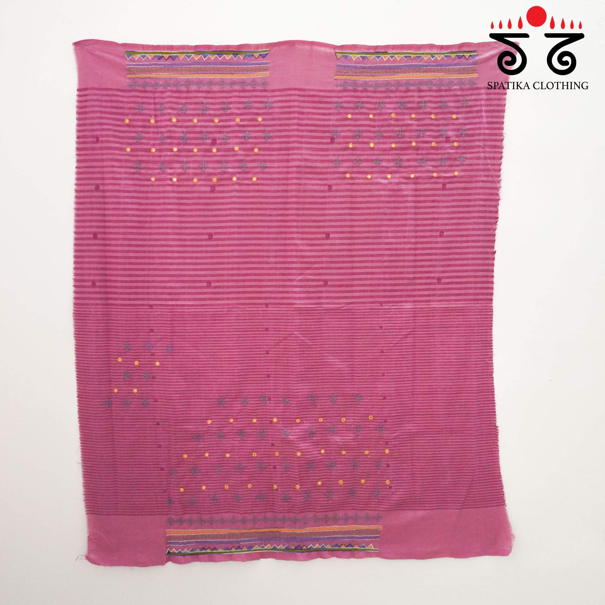 Banjara Hand Embroidered Ponduru Blouse Fabric