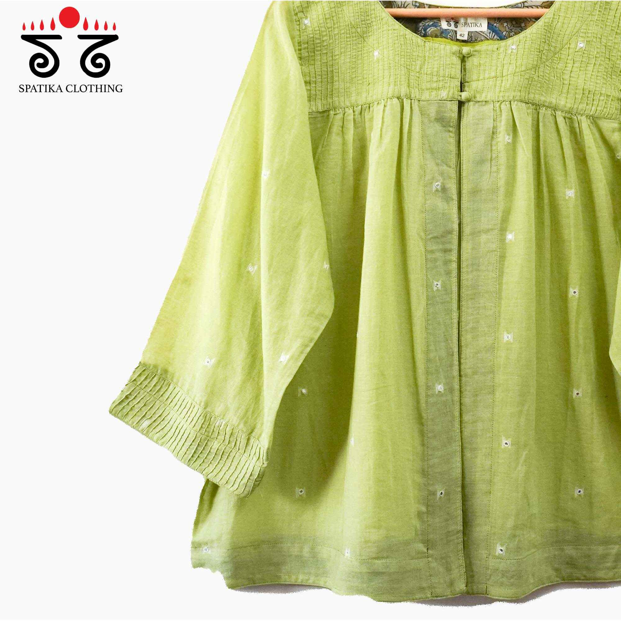 Handwoven Jamdhani Overlay