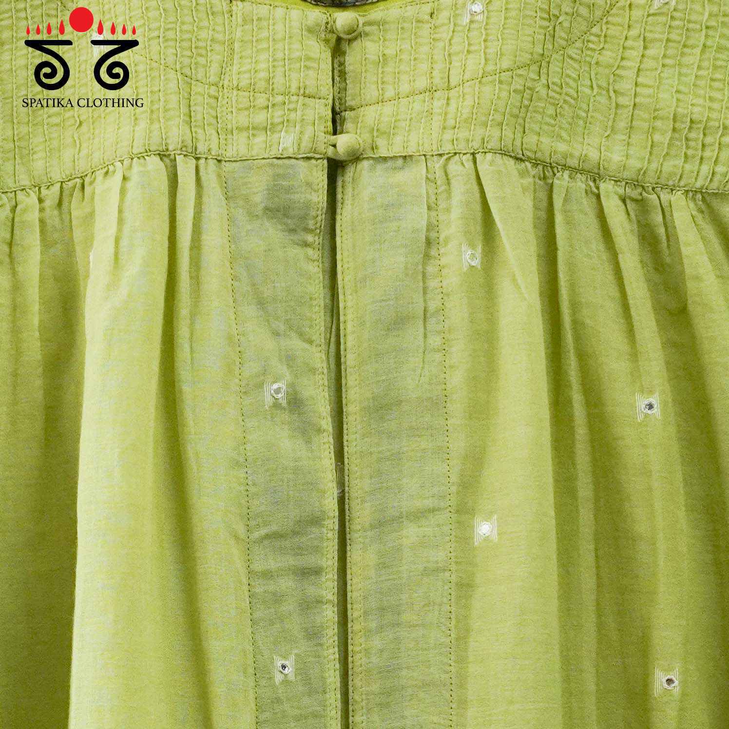 Handwoven Jamdhani Overlay