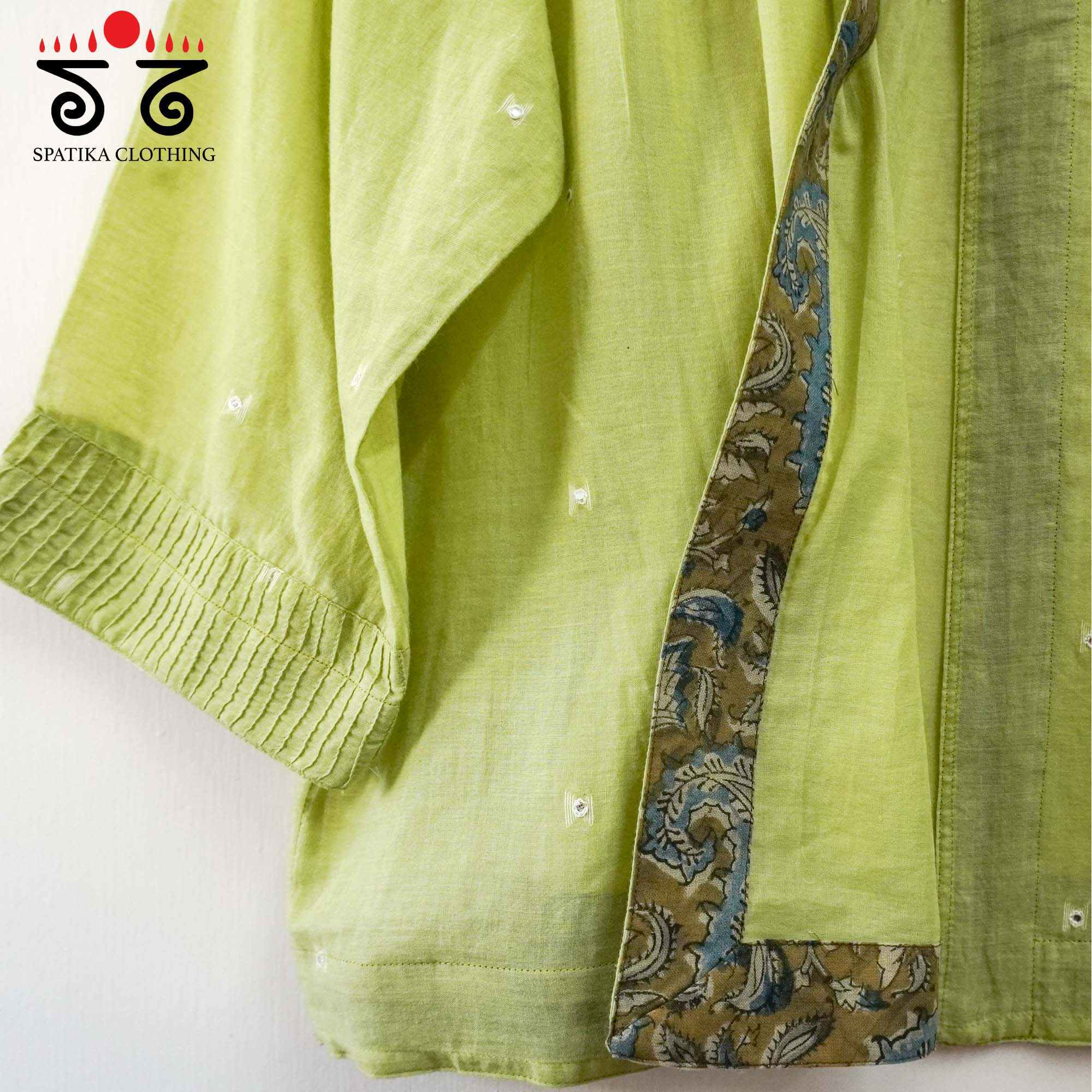 Handwoven Jamdhani Overlay