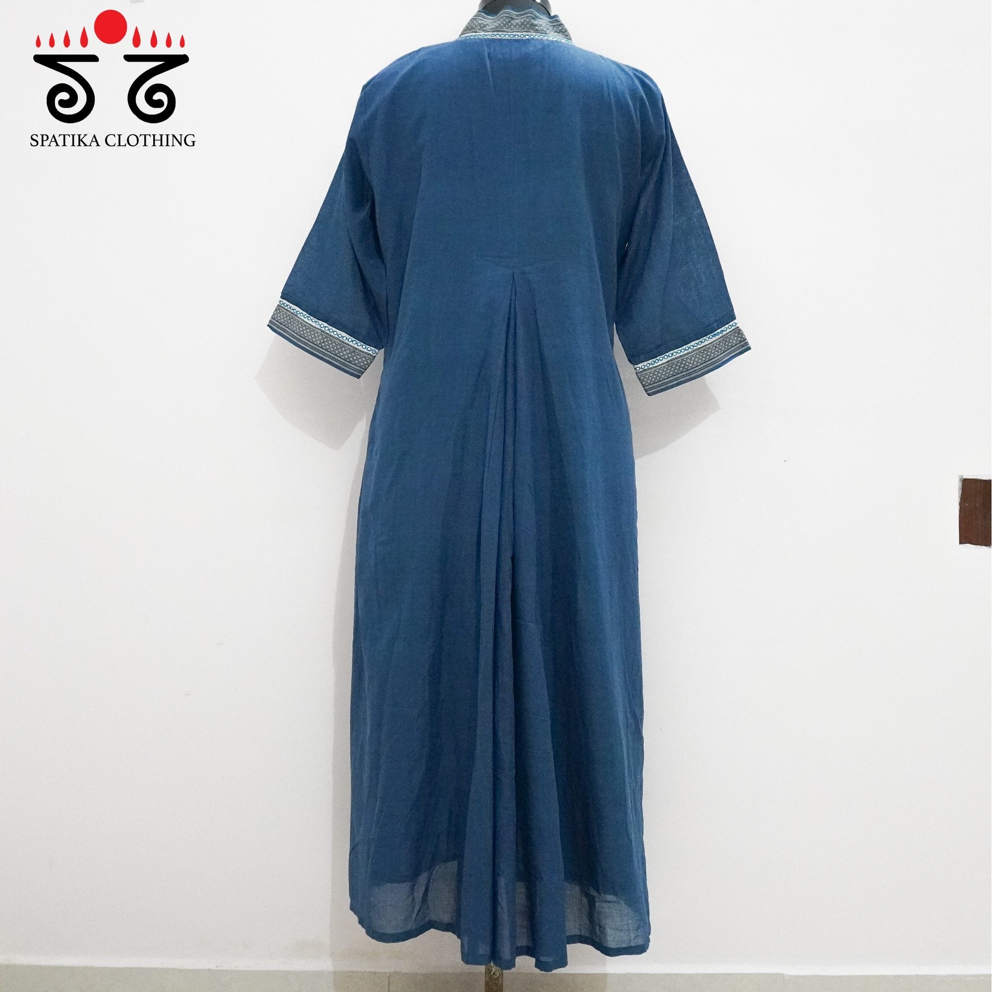 Pleated Mangalagiri Kurta