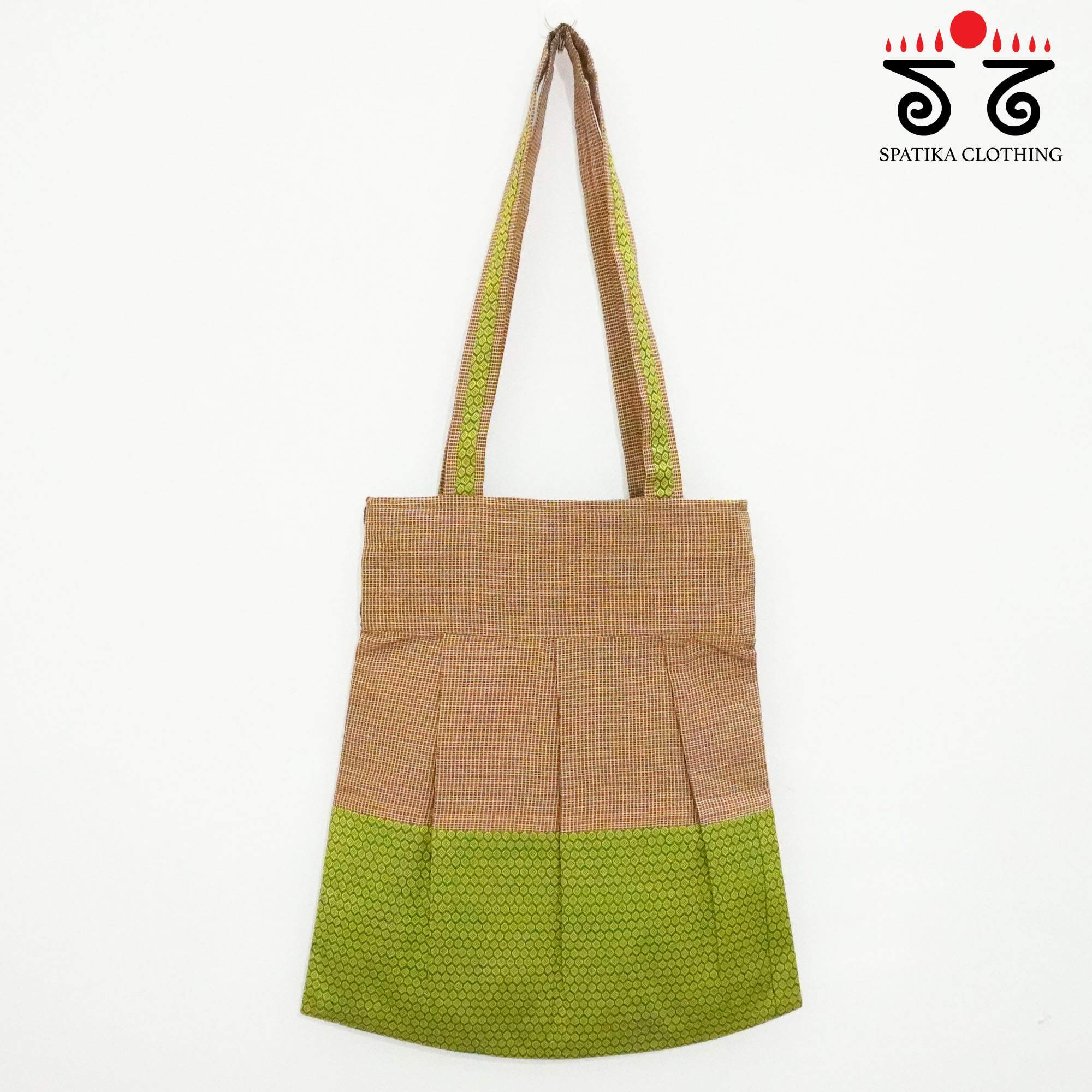 Brown Lambani Hand Embroidered Hand Bag