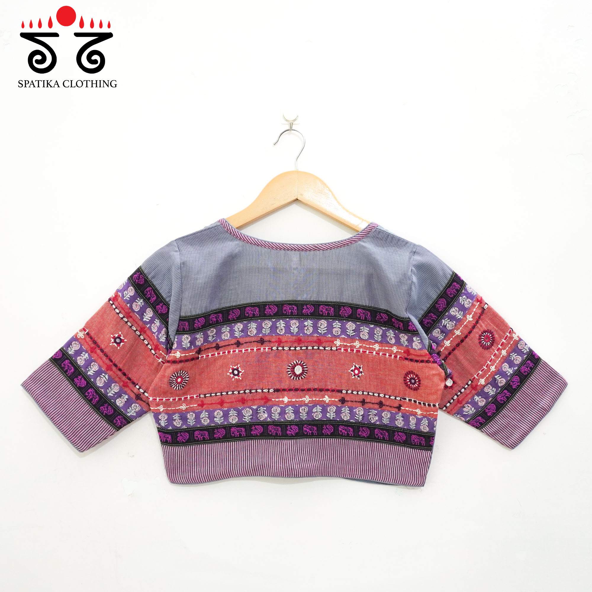 The Lavender Lambani Blouse