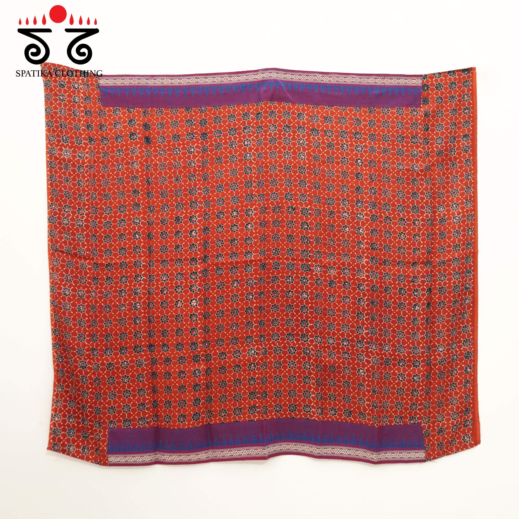 Blue Ponduru Handspun Cotton Saree With Special Blouse