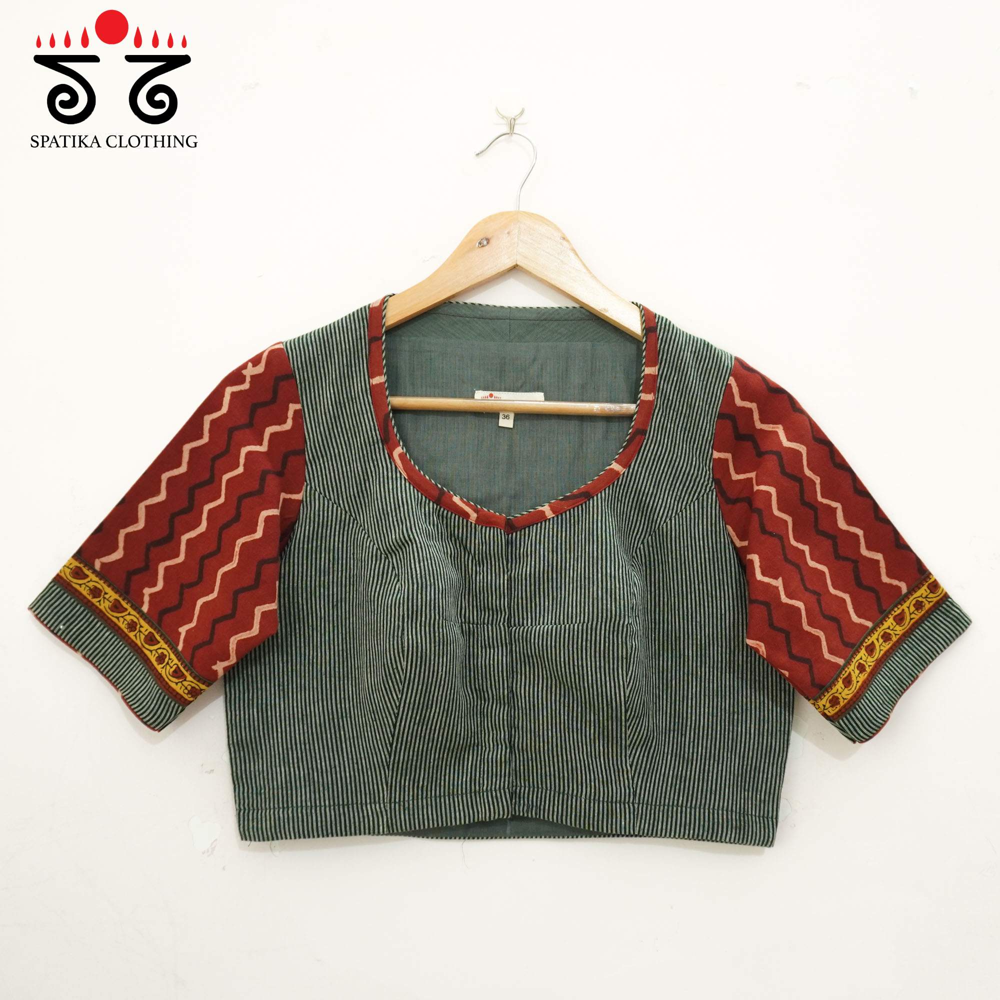 Pen Kalamkari - Morni Handcrafted Blouse