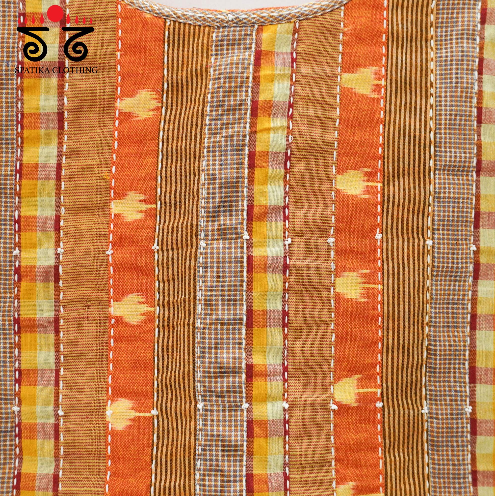 Orange Monochrome Blouse