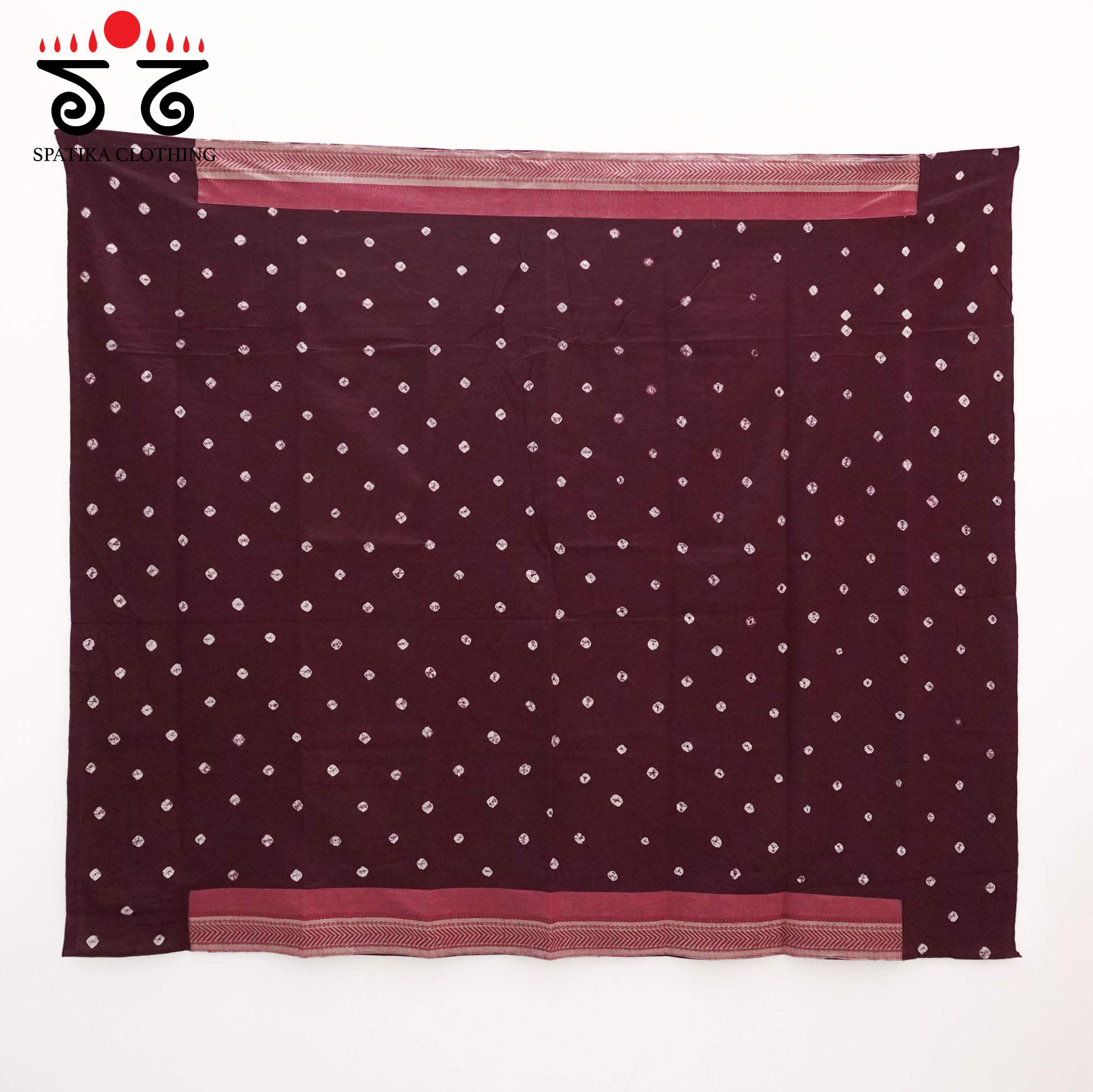 Pink Andhra Handwoven Cotton Saree With Special Blouse