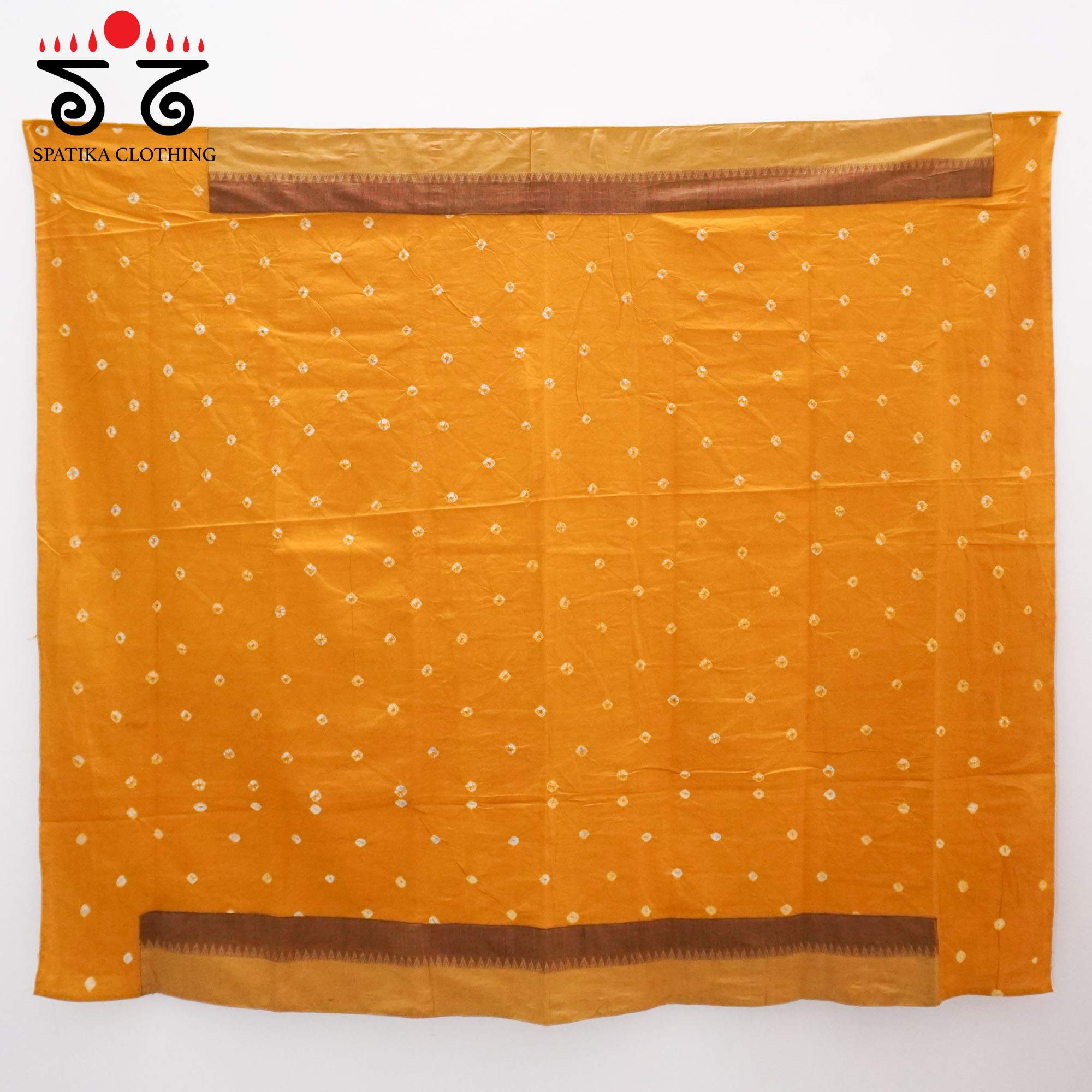 Maroon Andhra Handwoven Cotton Saree With Special Blouse