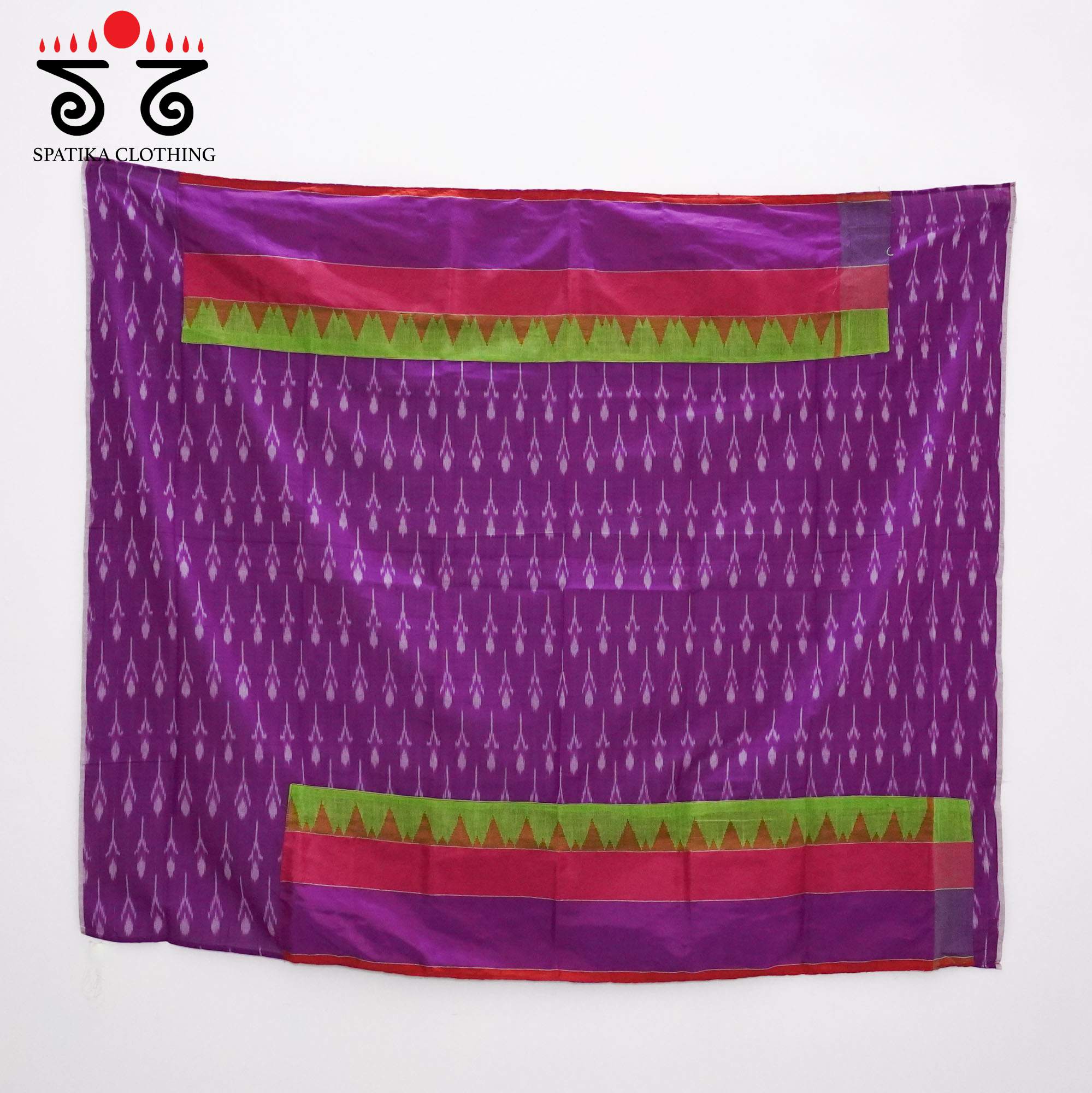 Green Ponduru Handspun Cotton Saree With Special Blouse