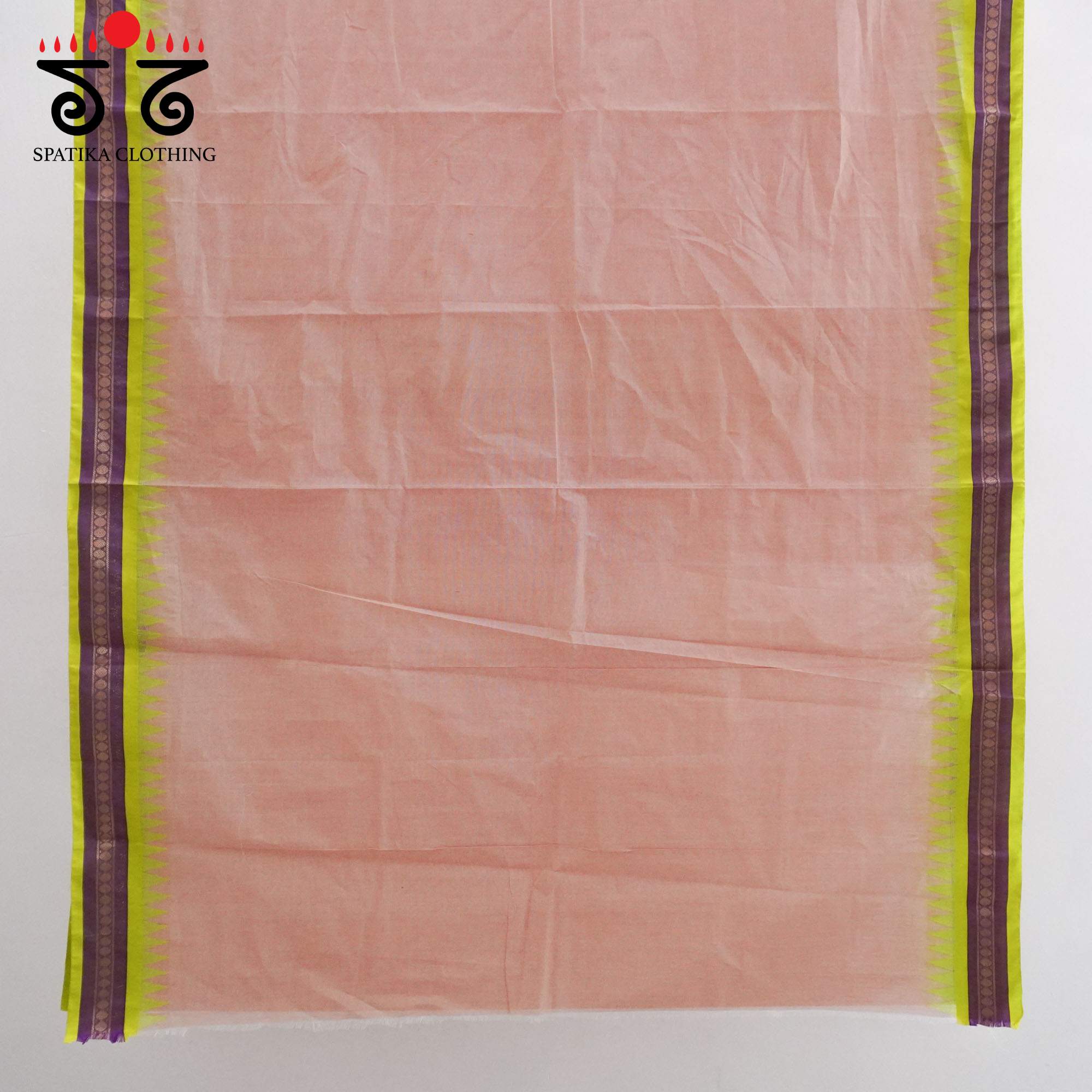 Rose Ponduru Silk Border Saree - Special Edition!