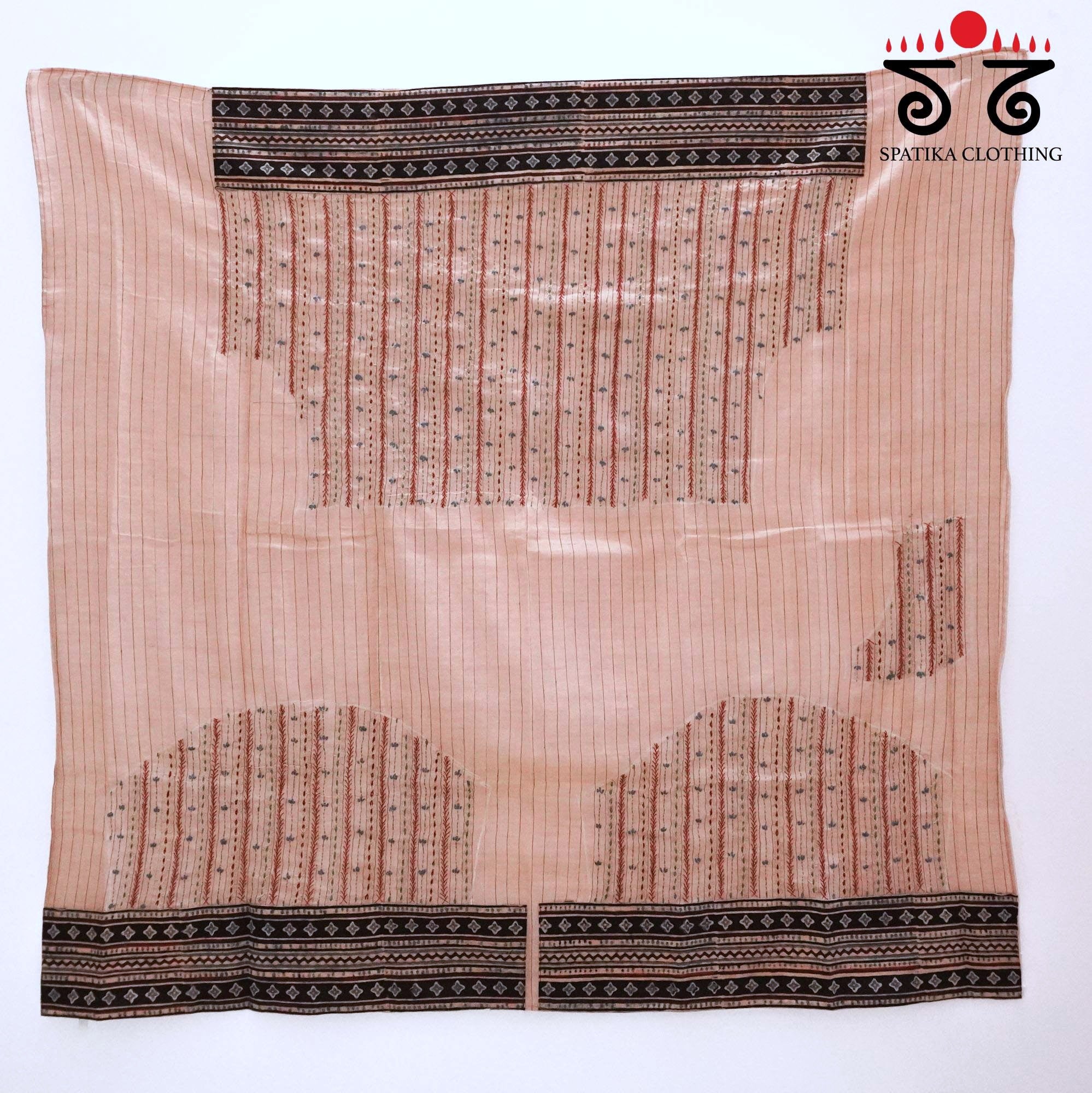 Banjara Hand Embroidered Ponduru Blouse Fabric