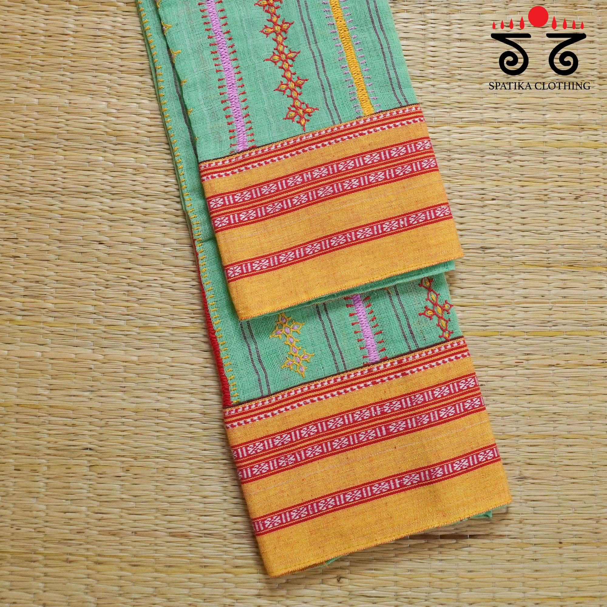Banjara Hand Embroidered Ponduru Blouse Fabric
