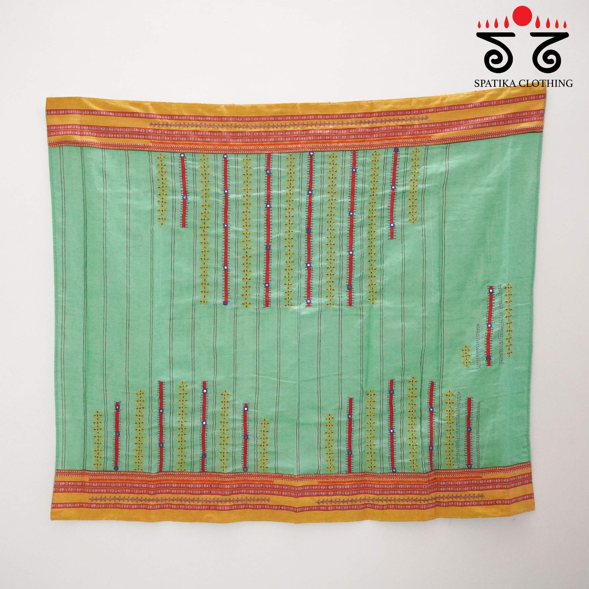 Banjara Hand Embroidered Ponduru Blouse Fabric