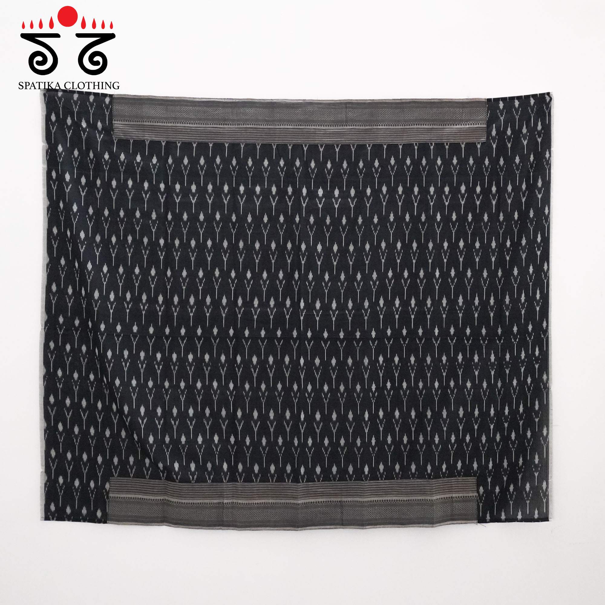Off white Andhra Handwoven Cotton Saree With Special Blouse