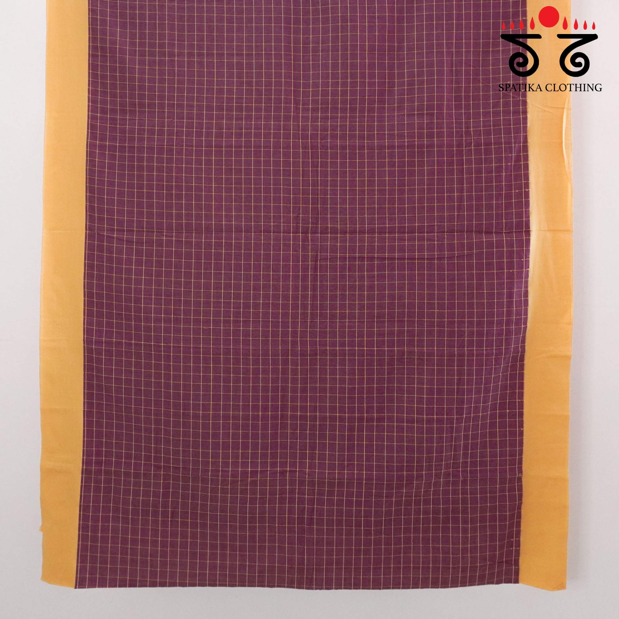 Violet Ilkal Handwoven Cotton Saree - Special Edition