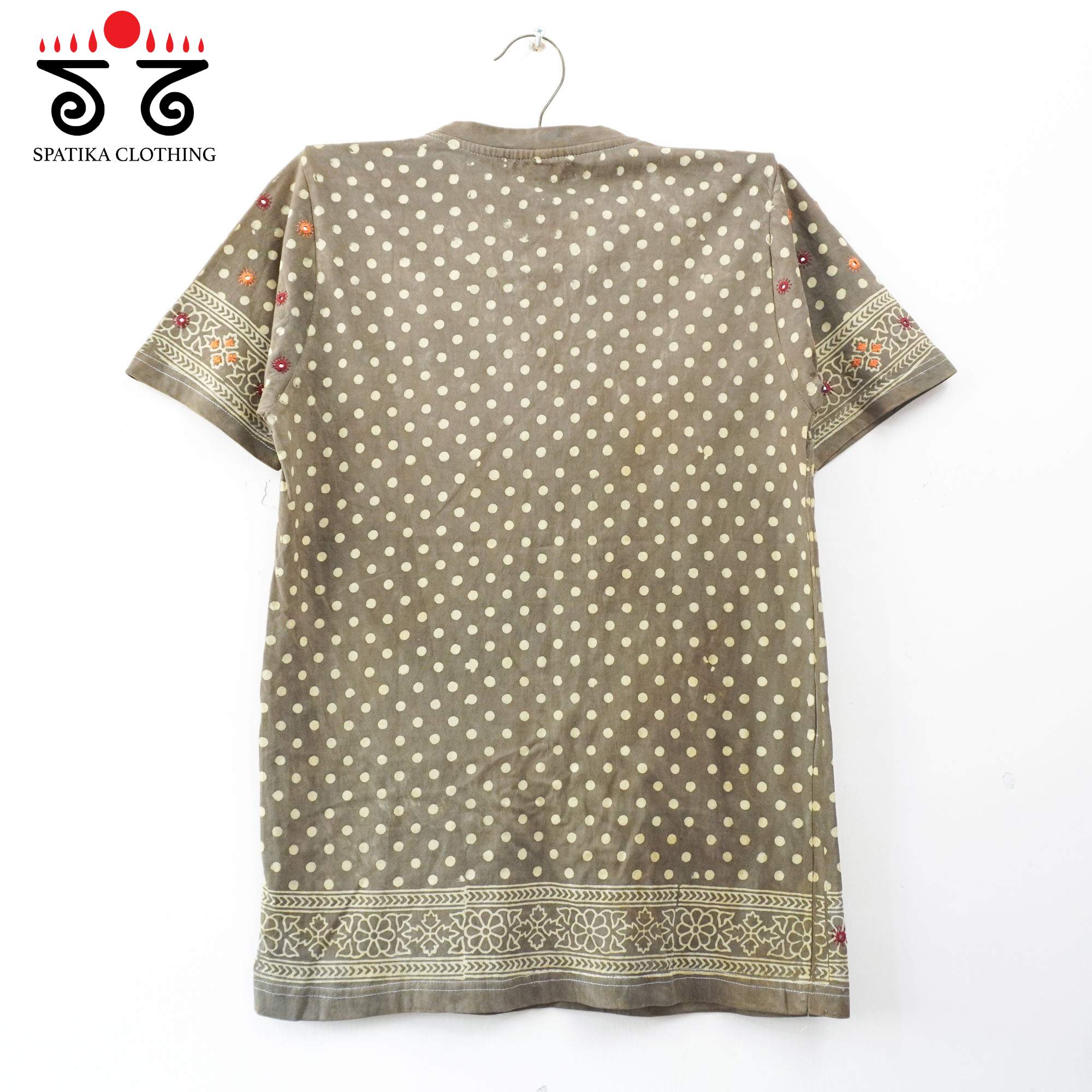 Hand Embroidered Ajrak Unisex T-shirt