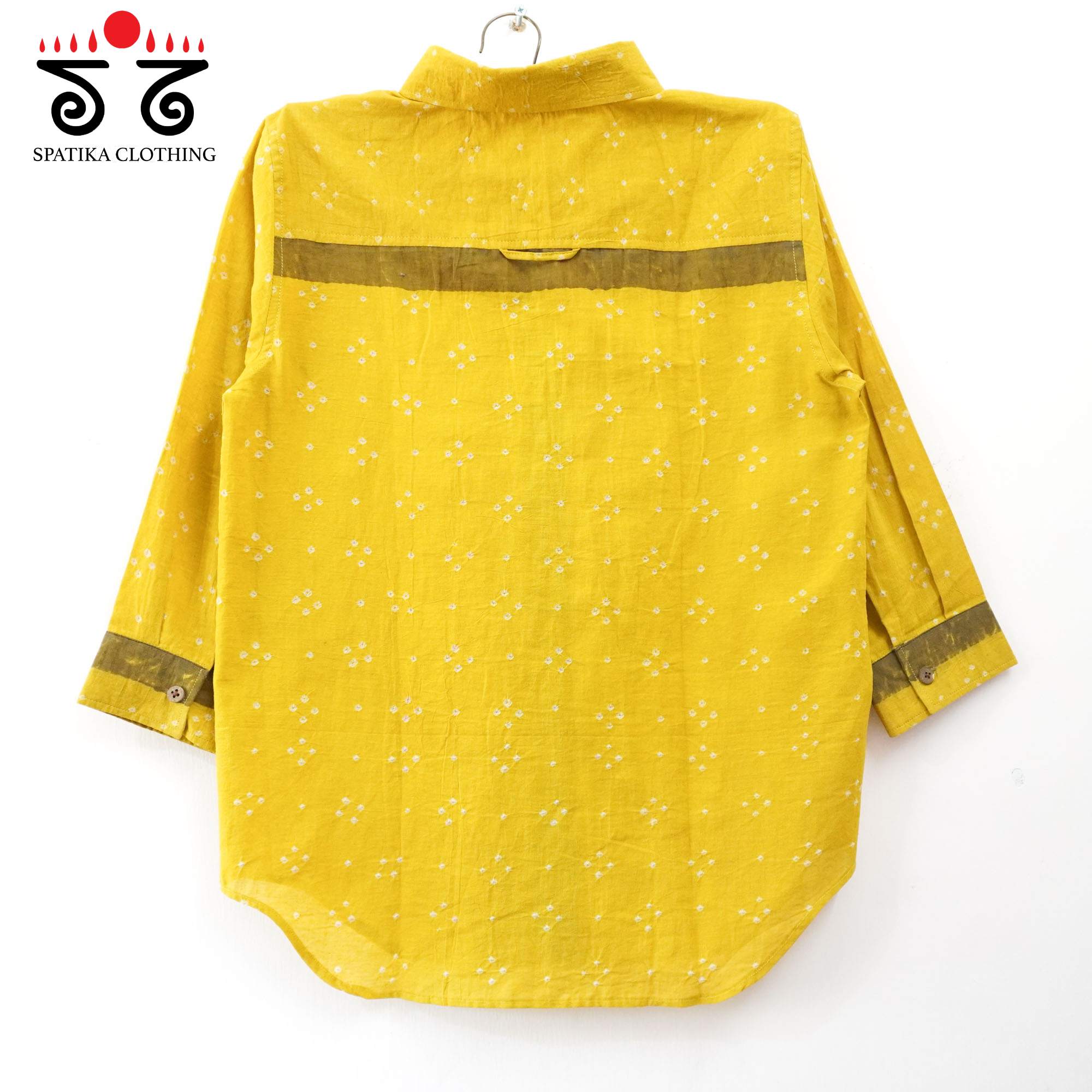 Women's Handcrafted Bandhani Ajrak Shirt