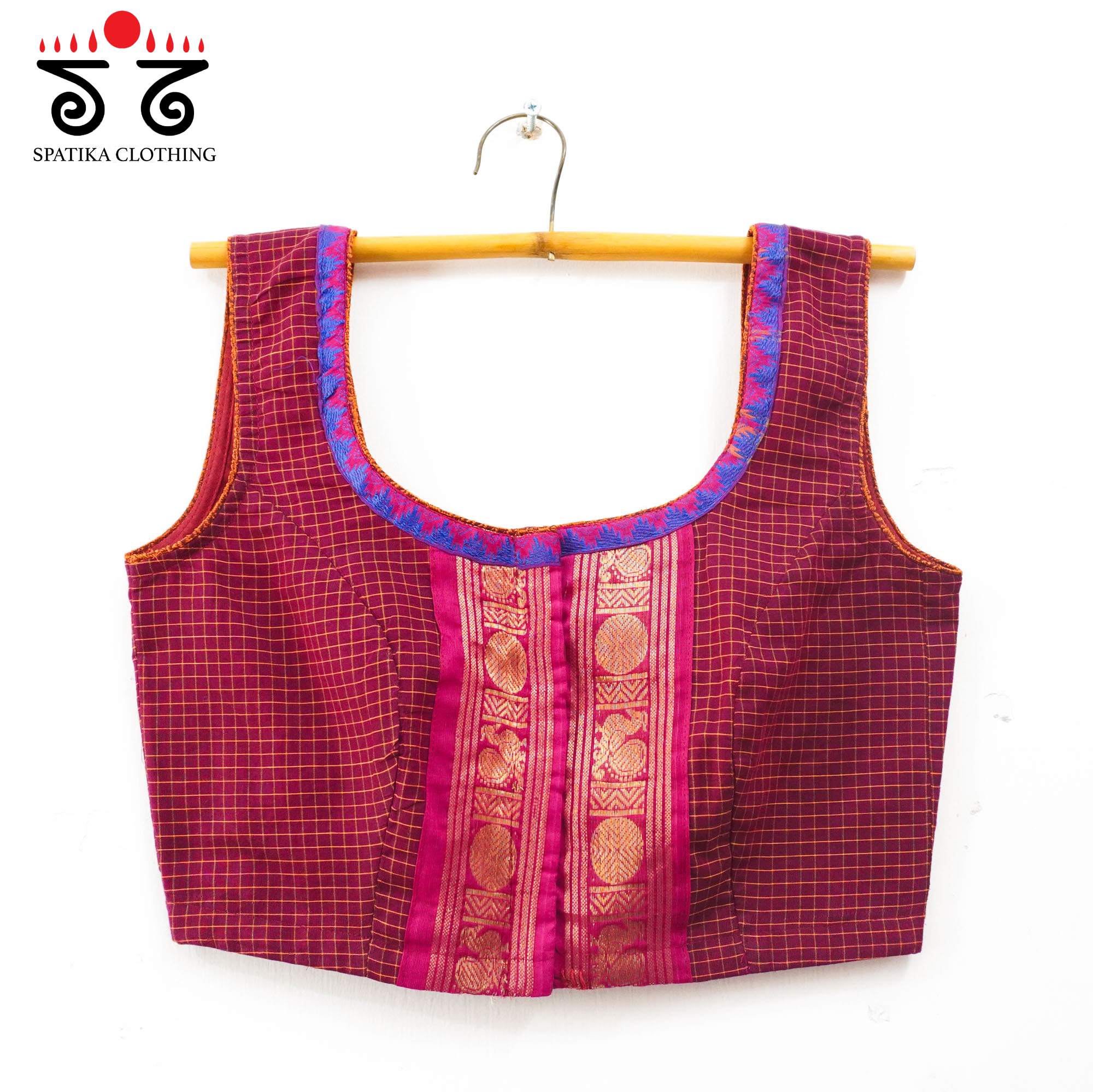 Chettinad Blouse - Sleeveless!