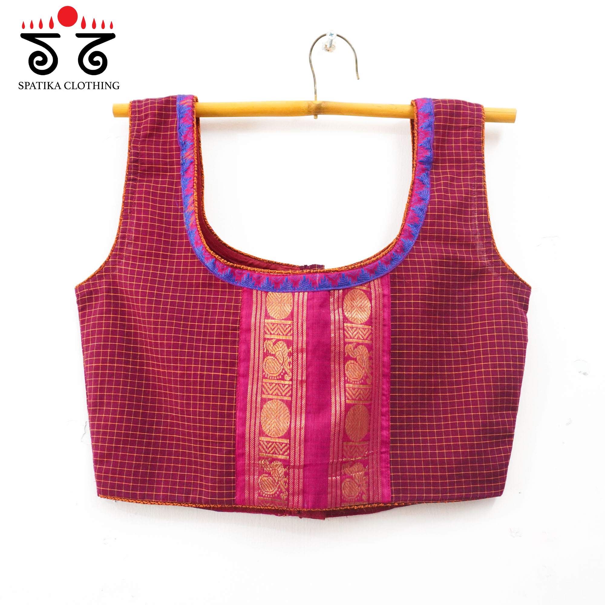 Chettinad Blouse - Sleeveless!