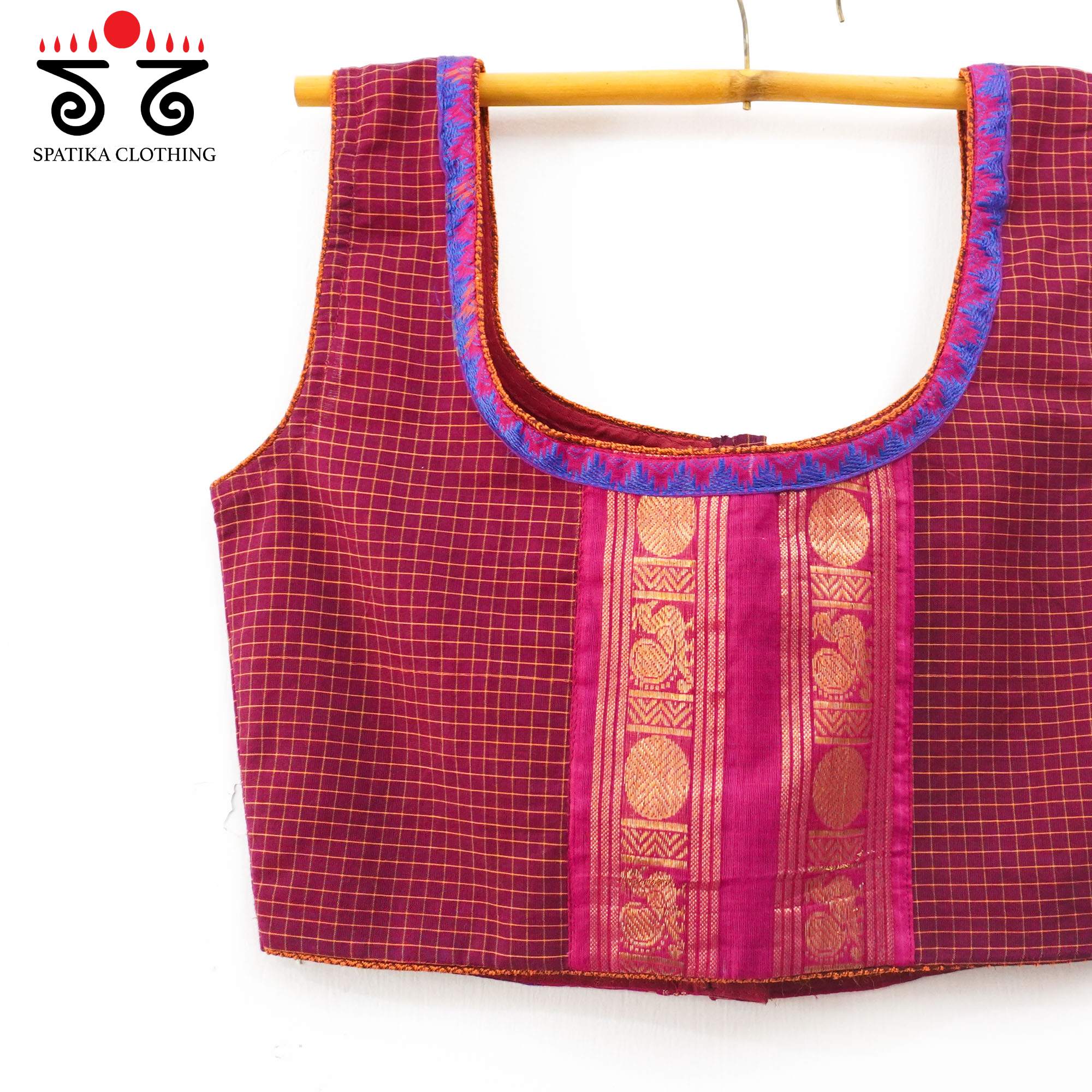 Chettinad Blouse - Sleeveless!