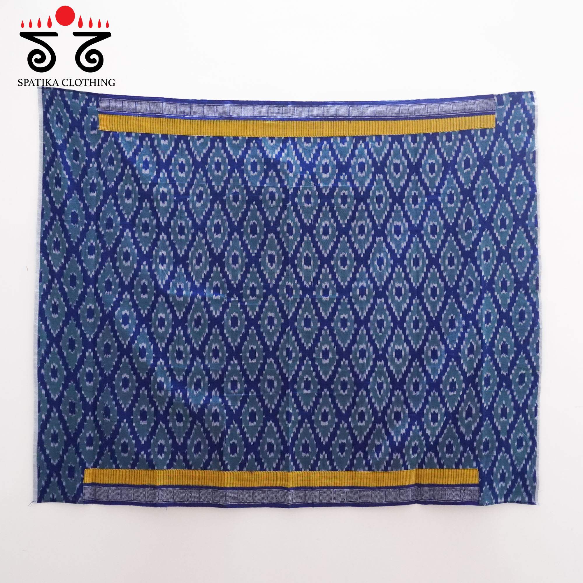 Yellow Ponduru Handspun Cotton Saree With Special Blouse