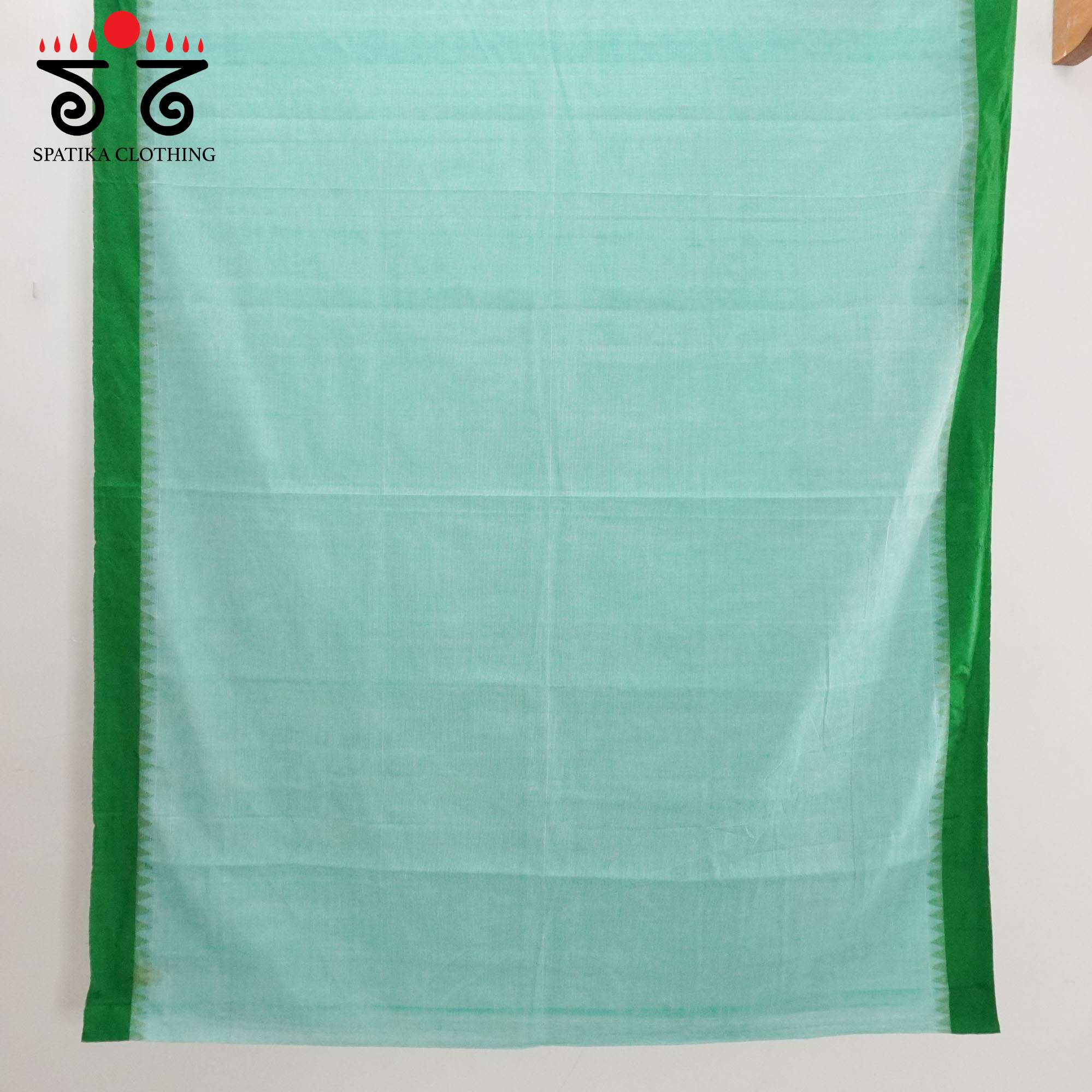 Blue Ponduru Handspun Cotton Saree With Special Blouse