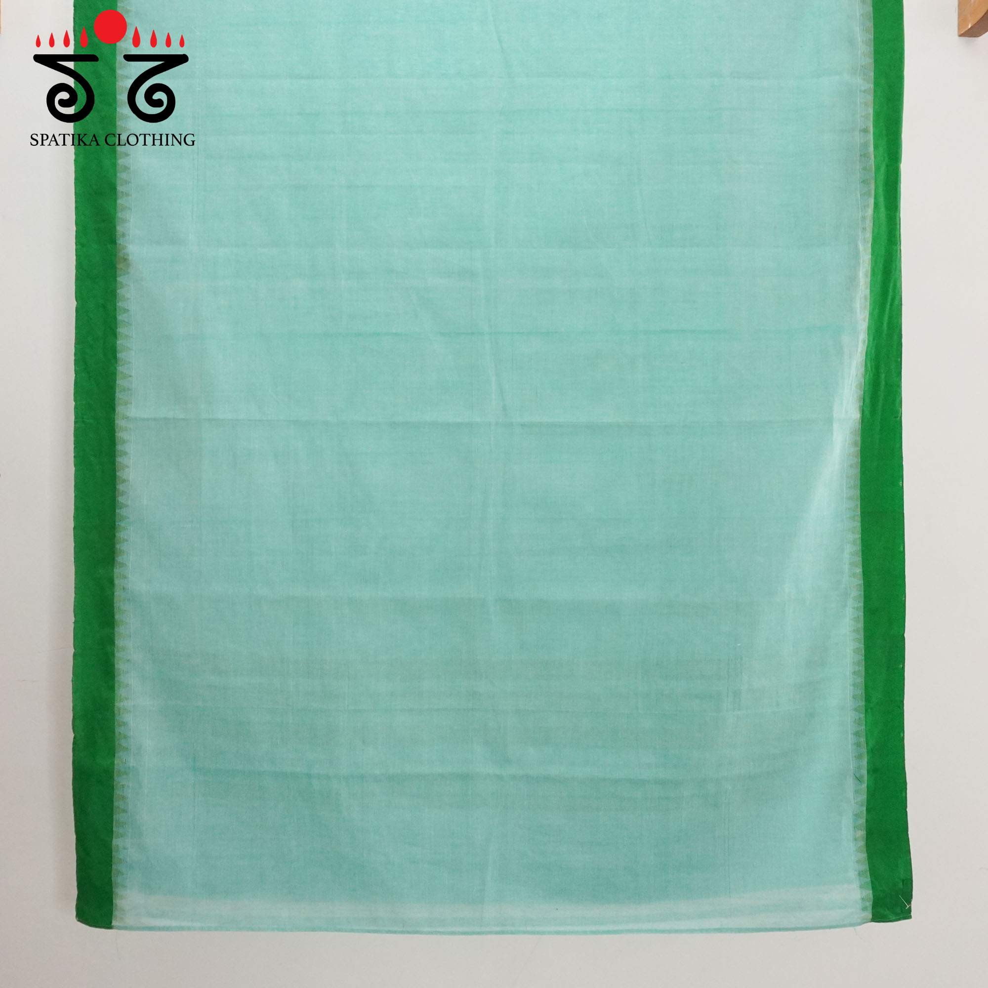 Blue Ponduru Handspun Cotton Saree With Special Blouse