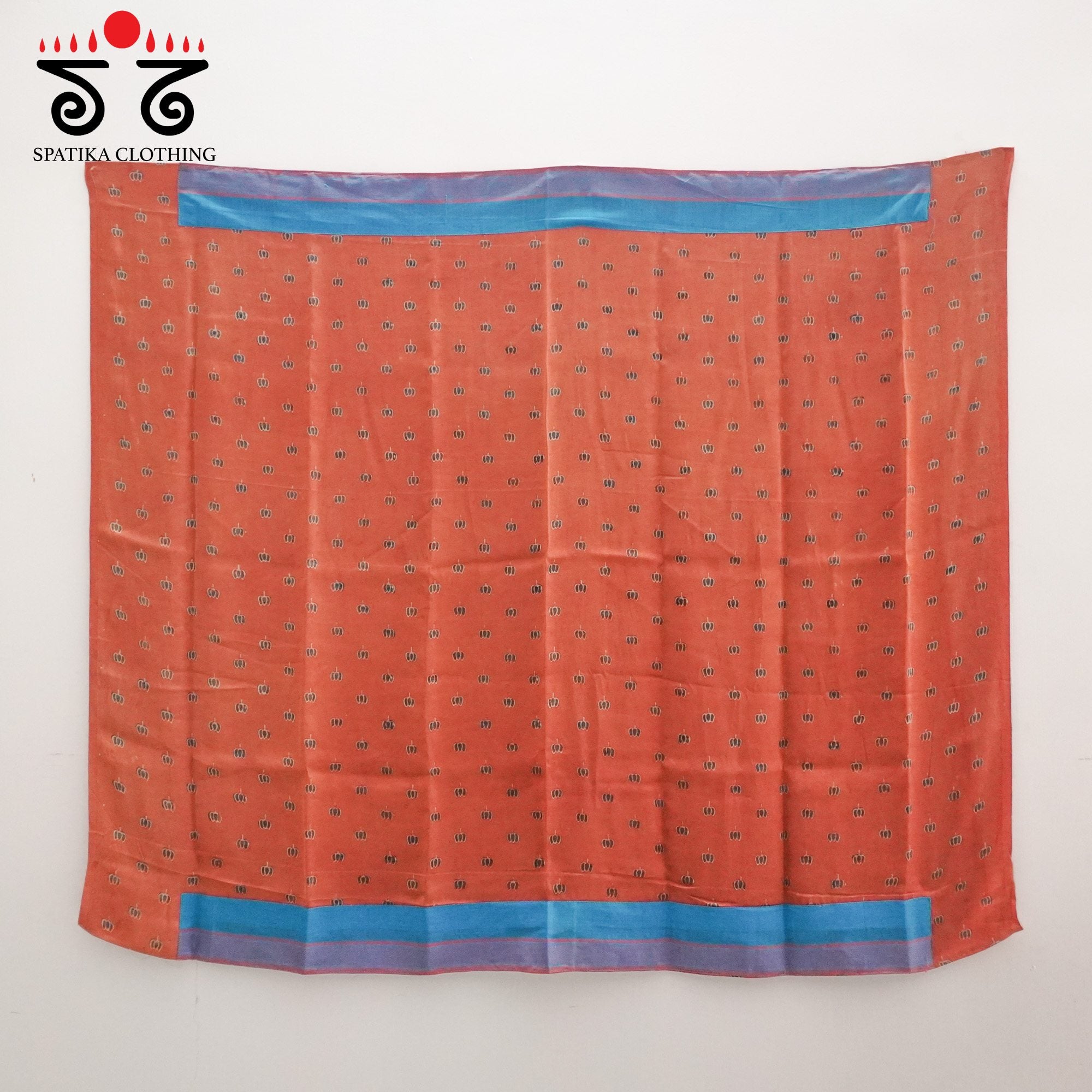 Violet Andhra Handwoven Cotton Saree With Special Blouse