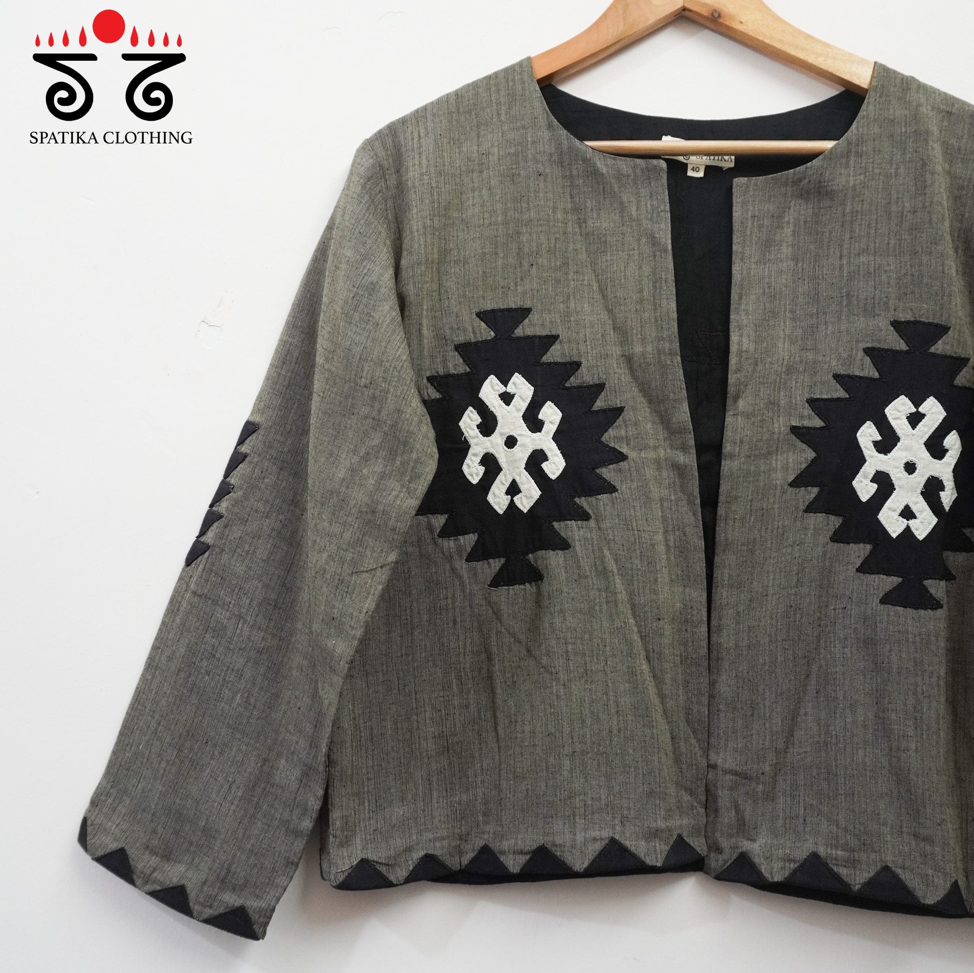 Handcrafted Applique Jacket