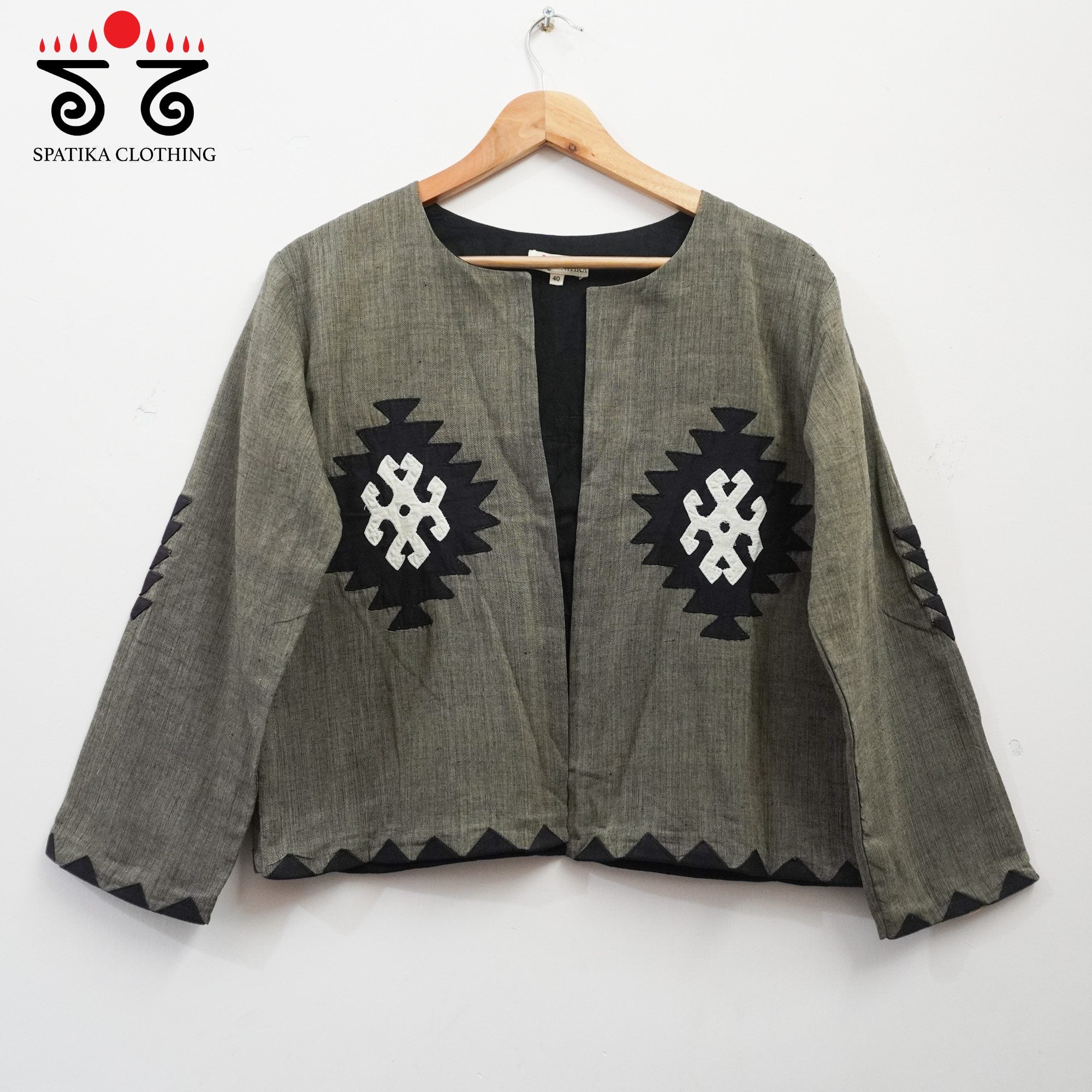 Handcrafted Applique Jacket